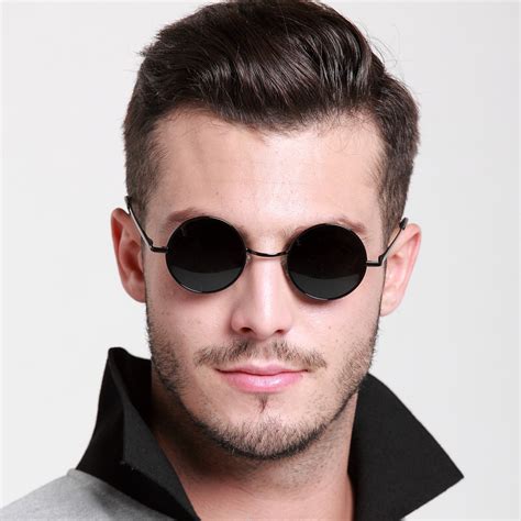 round frame sunglasses for men